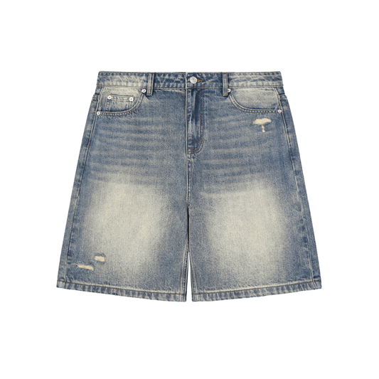 Spark Supplies Distressed Baggy Jorts