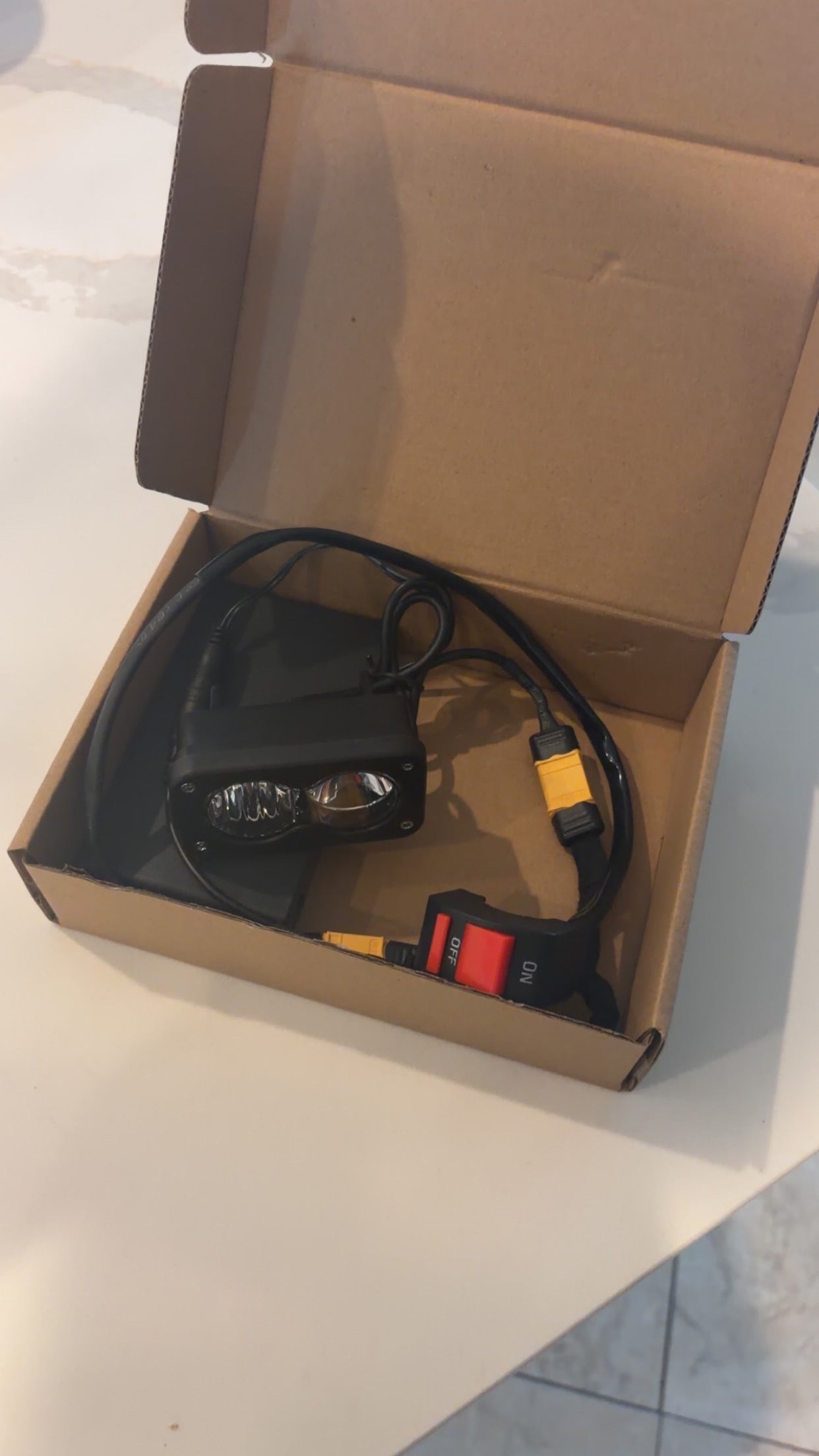 Battery powered Baja light (comes with switch)