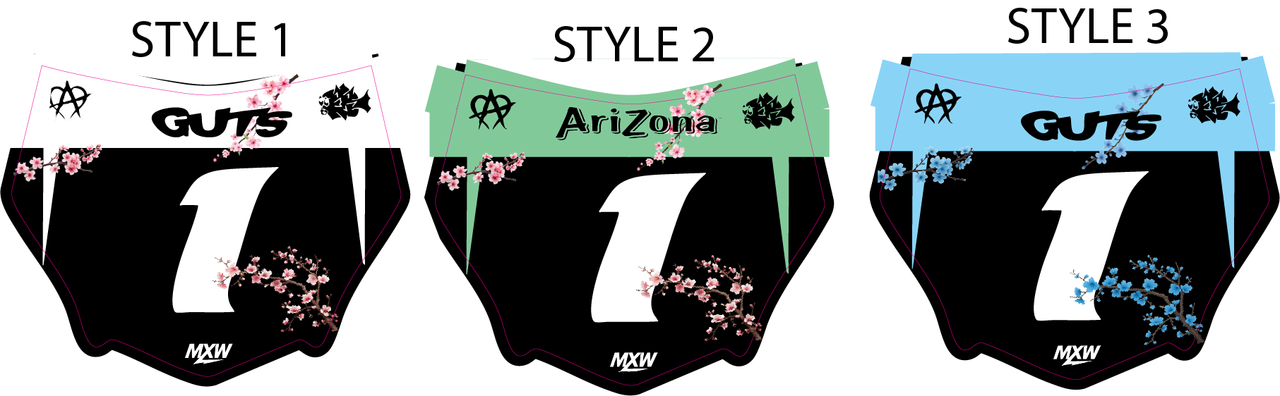 Cherry Blossom Motocutz Decal