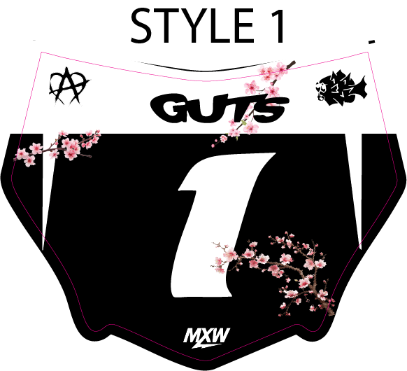 Cherry Blossom Motocutz Decal